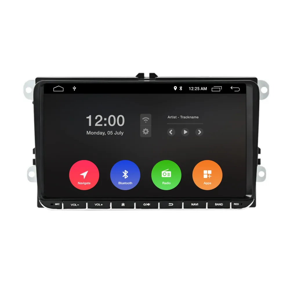Navigation til VW Seat & Skoda 9" | Carplay Wireless | Android Auto | DAB+ | Android | 64 GB