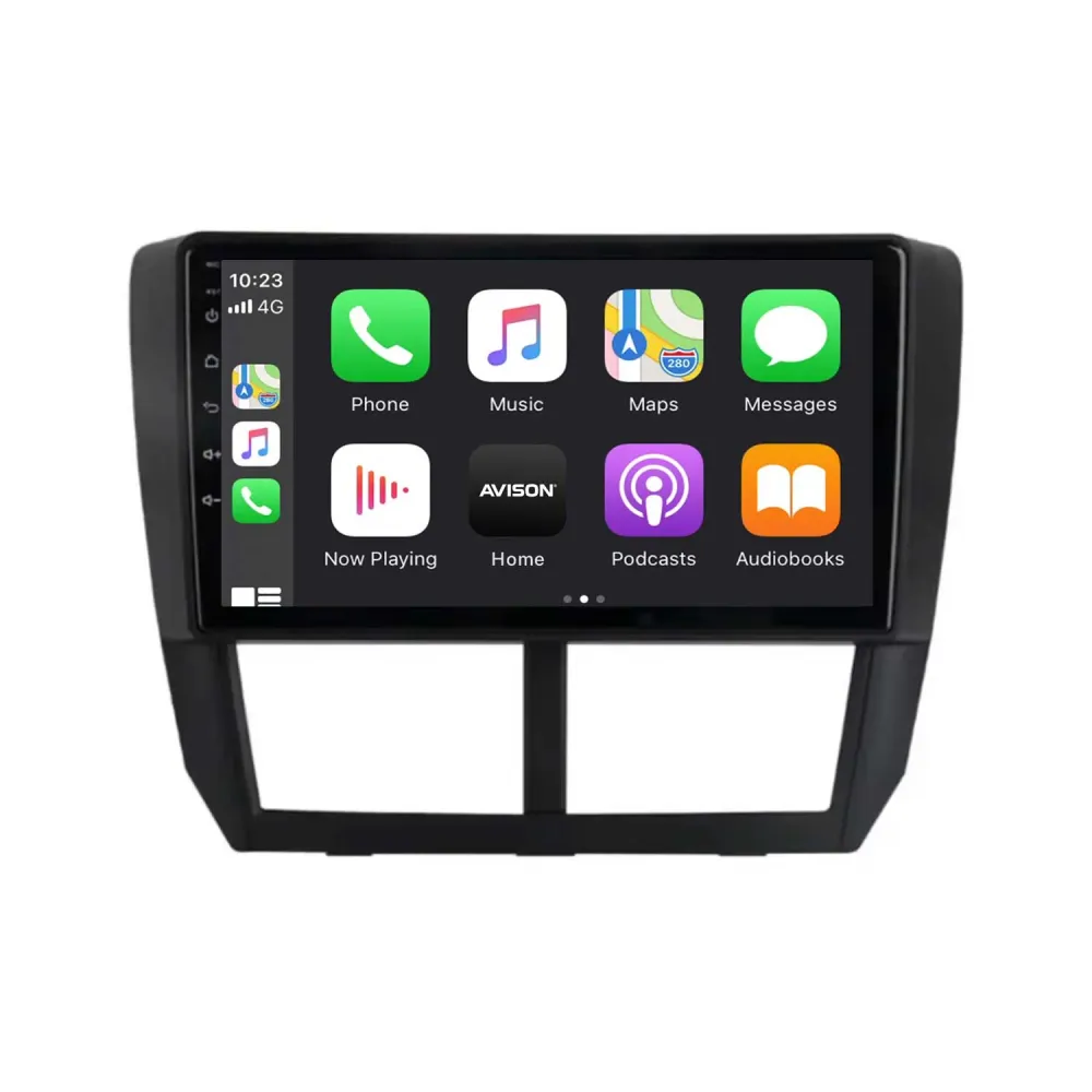 Navigation til Subaru Forester 2008-2012 | CarPlay | Android Auto | WIFI | Bluetooth | QLED | XR4