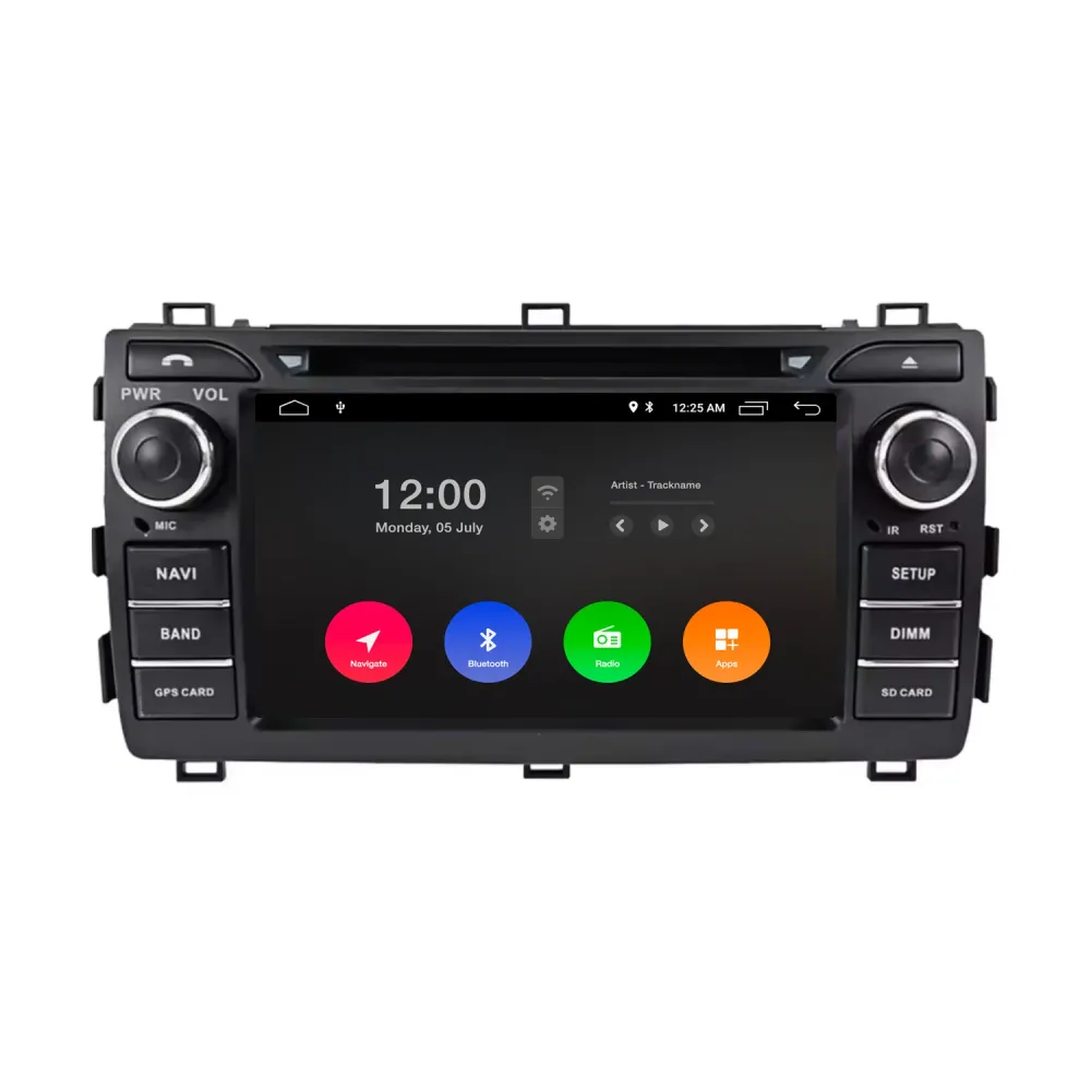 Navigation til Toyota Auris 2013-2015 | Carplay | Android | DAB+ | Bluetooth