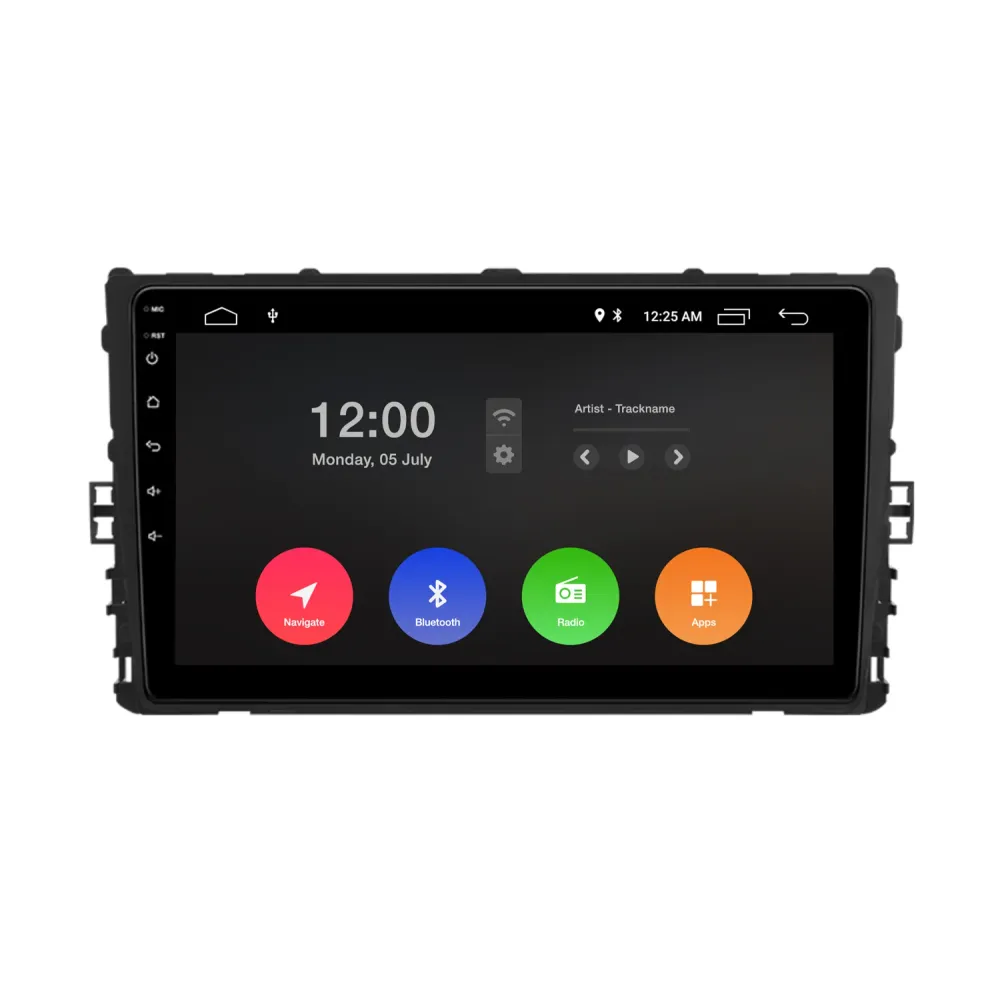 Navigation til Volkswagen MQB 9" | Carplay | Android Auto | Bluetooth | DAB