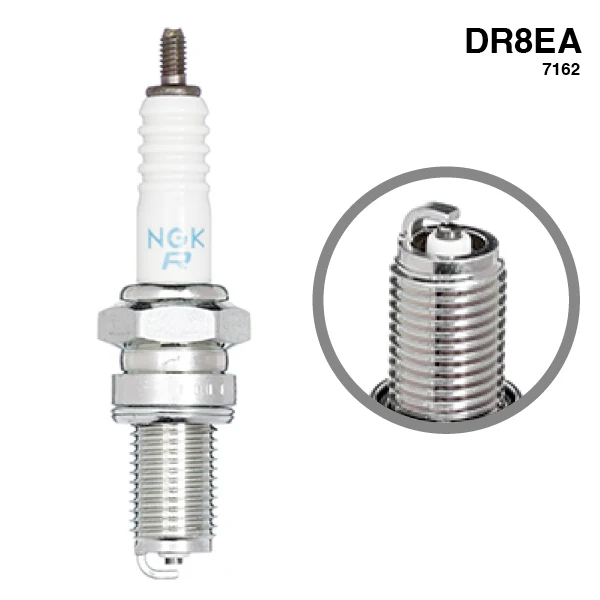 NGK, Tændrør DR8EA, Original nr.: 7162