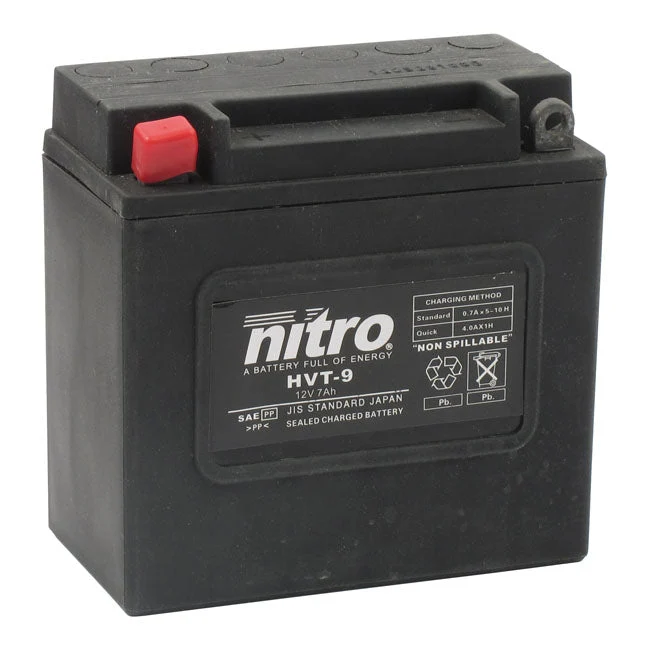 Nitro AGM HVT MC-batteri 7Ah 12V