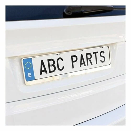 Nummerplade holder Chromed