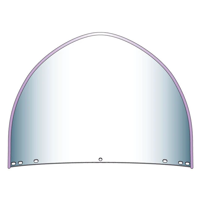 NC Peaked øvre forrude HD 7-bolt