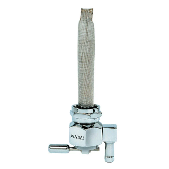 Pingel Power-Flo Hex Design Petcock Down Outlet 22mm Krom