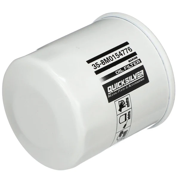 Quicksilver, Oliefilter, 8M0154776, Til Yamaha, Honda, Nissan/Tohatsu, 2005-2020