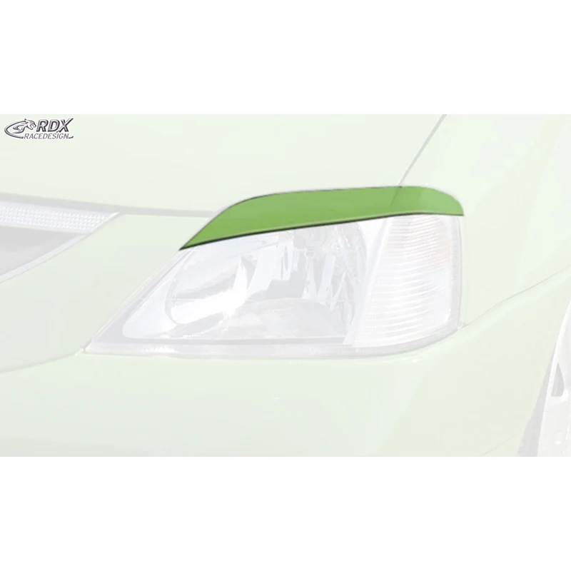 RDX Racedesign, Øjenskygger, passer til Dacia Logan -2008 (ABS)