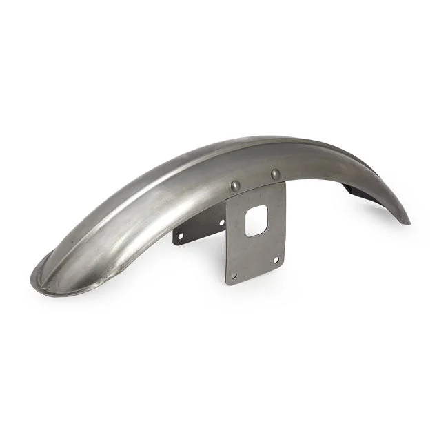 Ribbet Narrow Glide motorcykel forskærm 19/21" til Harley XL FX