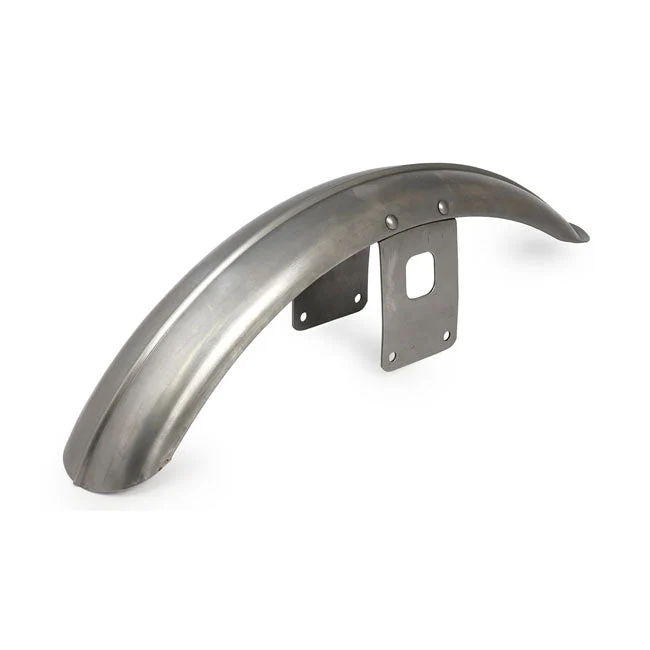 Ribbet Narrow Glide motorcykel forskærm 19/21" til Harley XL FX