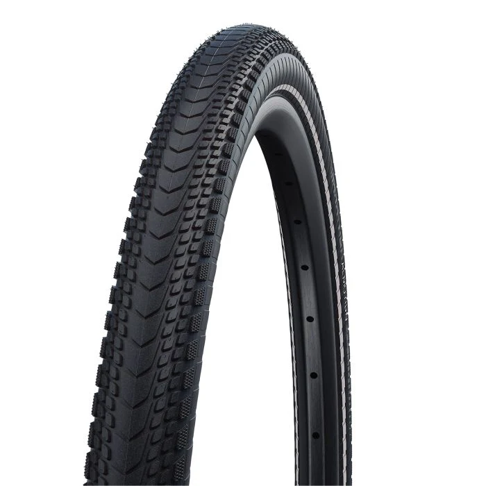 SCHWALBE MARATHON ALMOTION 700x50 ADDIX RaceGuard Reflex Tubeless Ready-dæk Sort