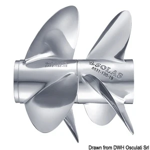Solas propellers rustfri stål propeller DP280/290 C3