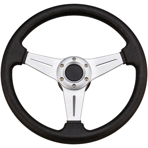 Sportsrat sort med alu, Ø38mm, med 3/4" std. nav