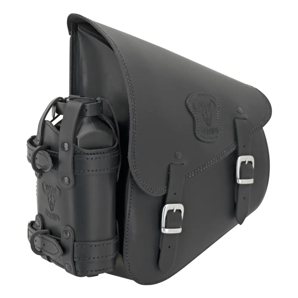 Texas Leather Olieholder til motorcykel