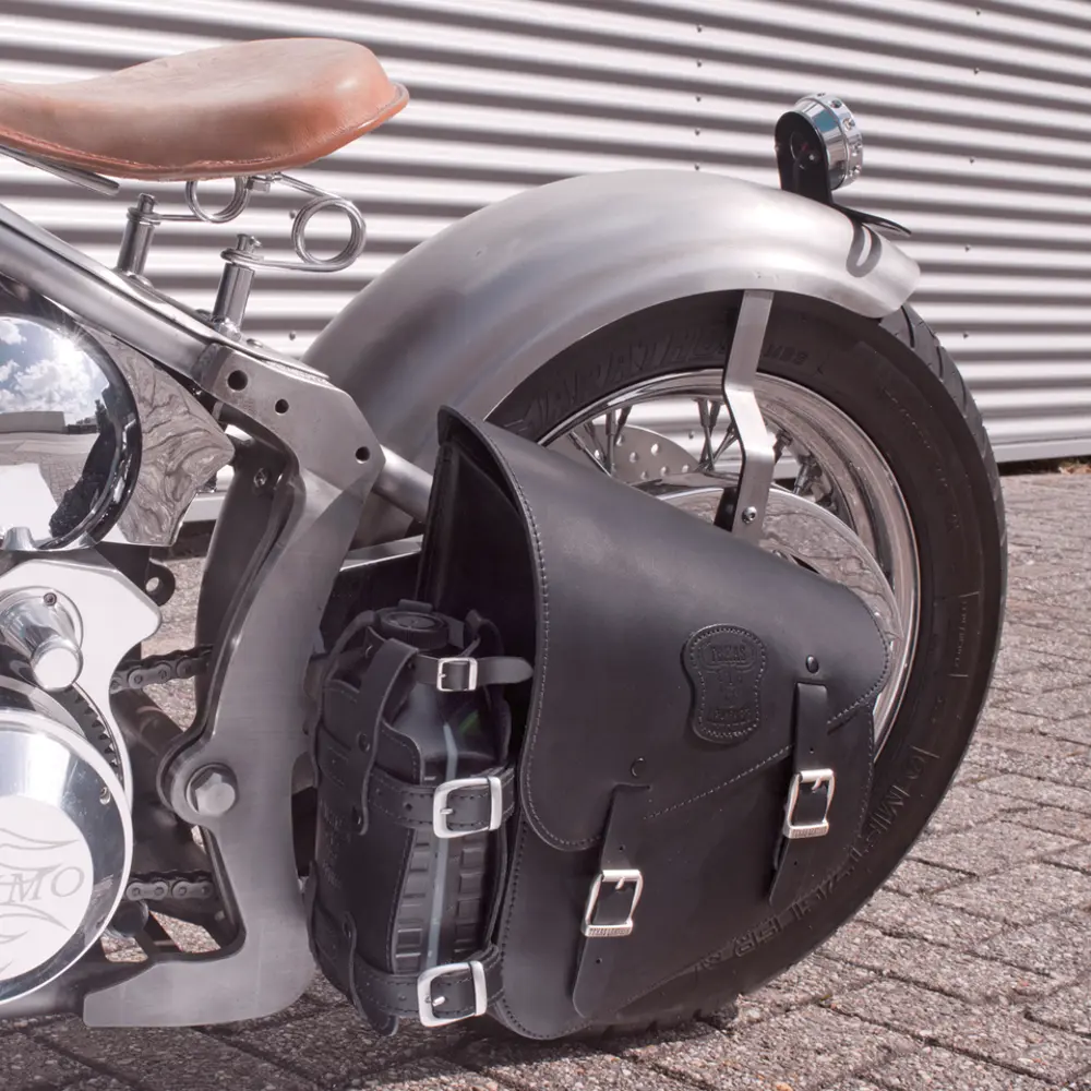 Texas Leather Olieholder til motorcykel