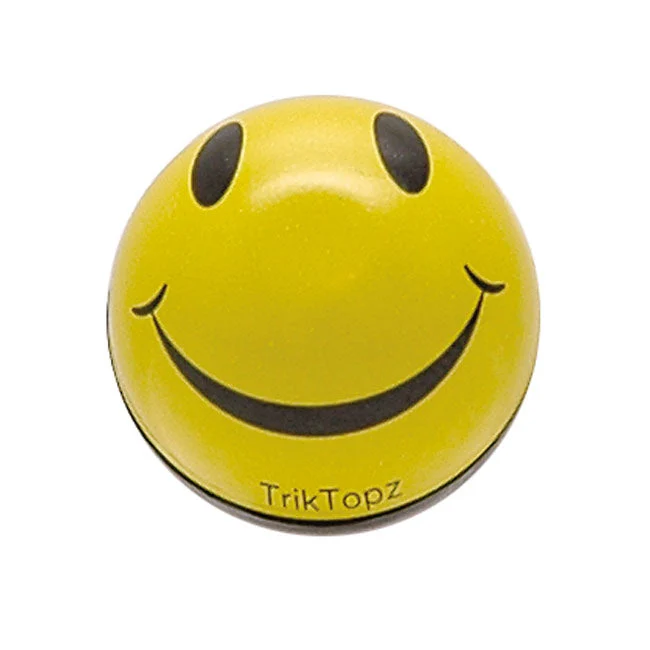 Trik Tropz ventilspindelhætter Smiley gul