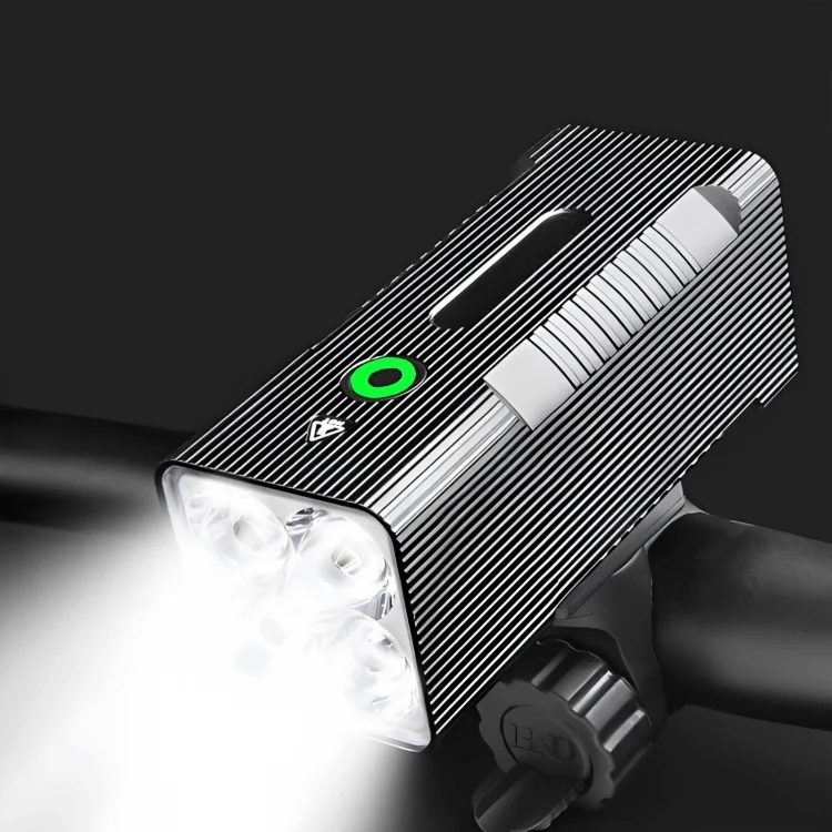 Ultrastærk LED Cykellygte - 10000 Lumen