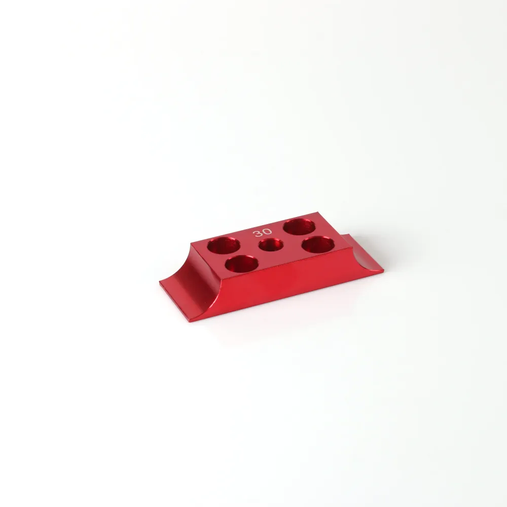 Underfald Aluminium Lav Universal 30mm Rød