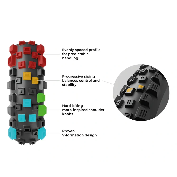 VITTORIA MARTELLO TRAIL 27.5x2.60 4C Graphene 2.0 Tubeless Ready Soft Black-dæk