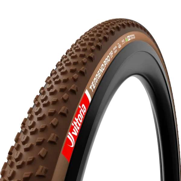 VITTORIA TERRENO PRO T60 Mixed Gravel Race 700x40c Tubeless Ready Soft Brown-dæk