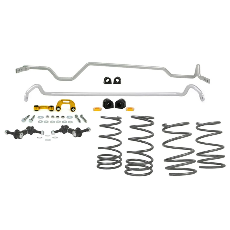 Whiteline, Grip Series 1 Stabiliser Bar and Lowering Spring Vehicle Kit, passer til Subaru Impreza Sedan GD 2.0 4WD 2005-