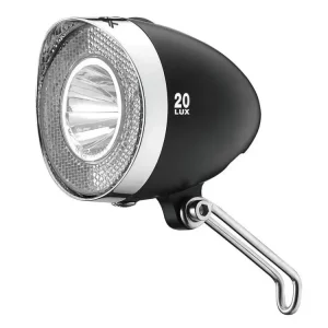 XLC forlygte CL-F20 Retro i sort