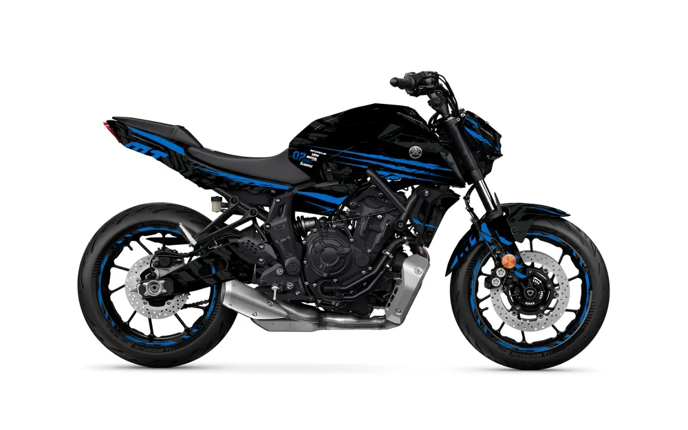 Yamaha MT-07 Dekor - "Venom" (Blå)