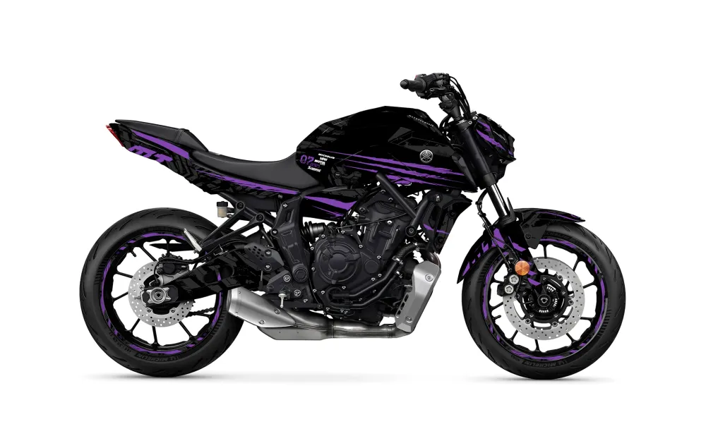 Yamaha MT-07 Dekor - "Venom" (Lilla)