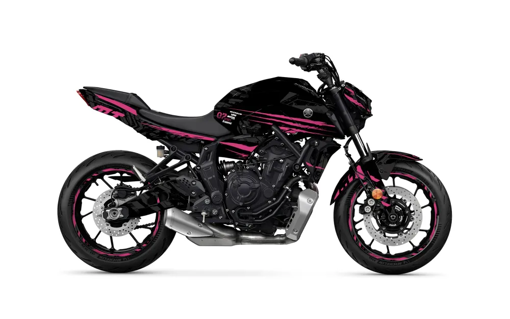 Yamaha MT-07 Dekor - "Venom" (Pink)