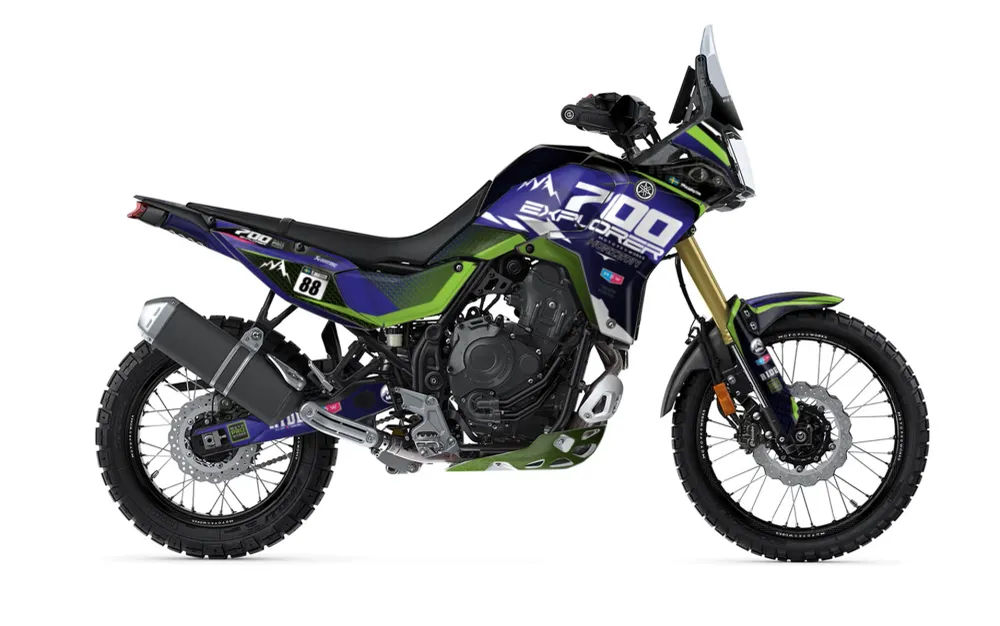 Yamaha Tenere 700 2025 Dekor - "Thrust" (Blå)