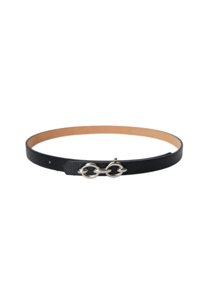 Black Colour - Bclotus Belt 10299 - Black Sterling Coloured S