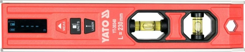 Yato Torpedo vaterpas med laserafstandsmåler