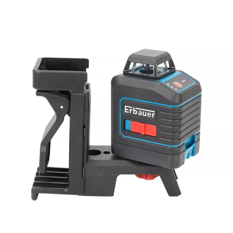 Erbauer 360° rød laser-vaterpas 20 m