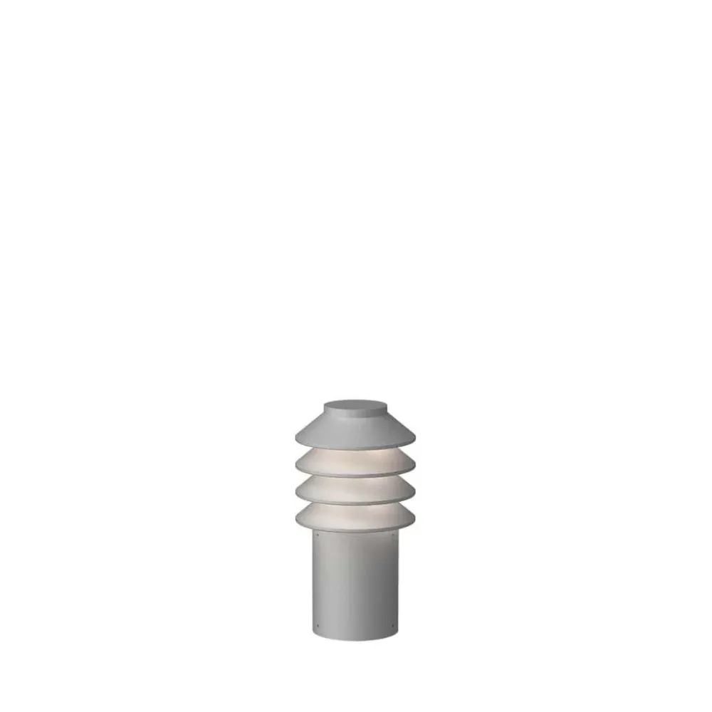 Bysted Garden Lav Aluminium m/ anker m/ adaptor - Louis Poulsen