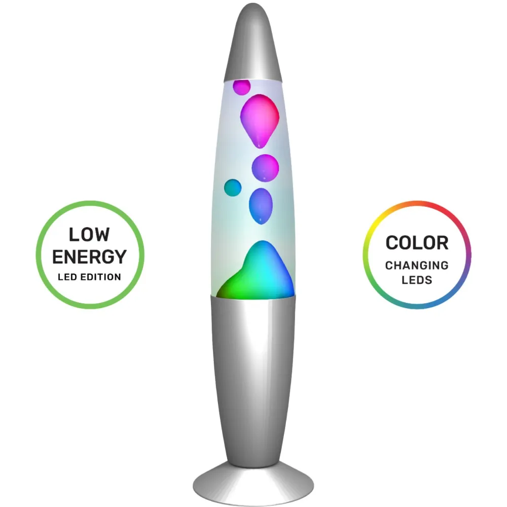 Party Funlight Lava Lampe - Multifarvet H: 34cm