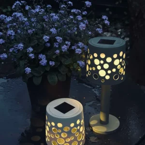 Bordlampe med solceller - Army