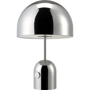 Dæmpbar Varm Hvid BELL BORDLAMPE SØLV LED