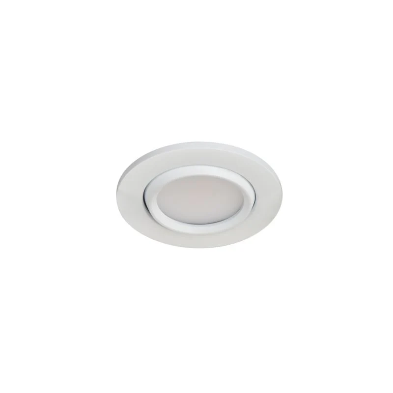 GoodHome Burnell LED-indbygningsspot 450 lm IP65 4000 K pearl