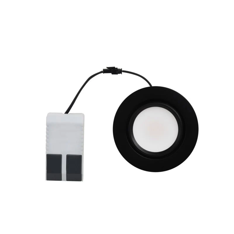 GoodHome Burnell LED-indbygningsspot 450 lm IP65 4000 K ebony