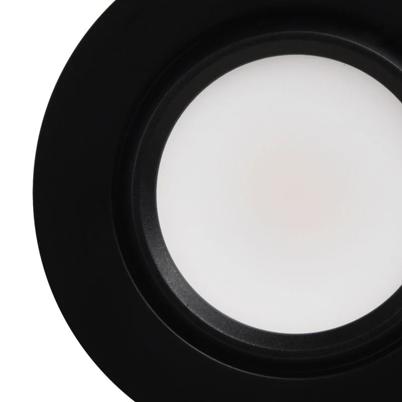 GoodHome Burnell LED-indbygningsspot 450 lm IP65 4000 K ebony