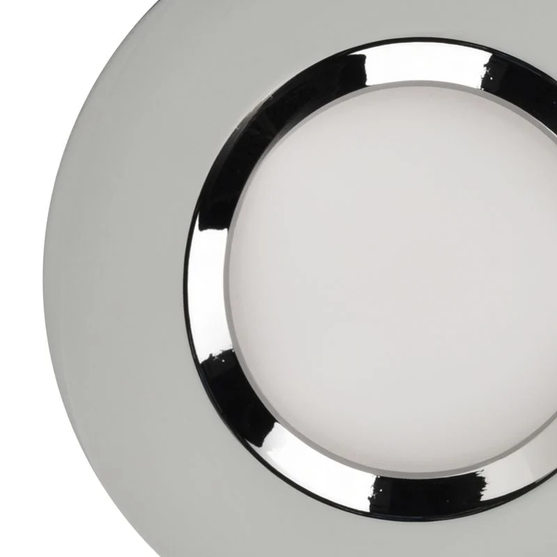 GoodHome Etana LED-indbygningsspot 345 lm IP65 4000K krom