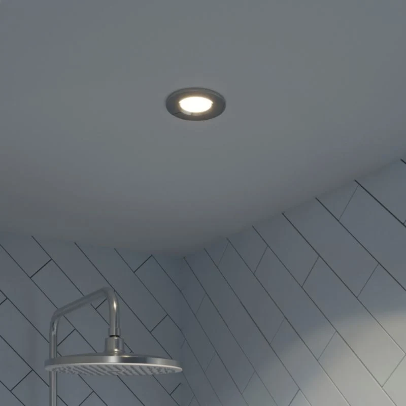 GoodHome Etana LED-indbygningsspot 345 lm IP65 4000K krom
