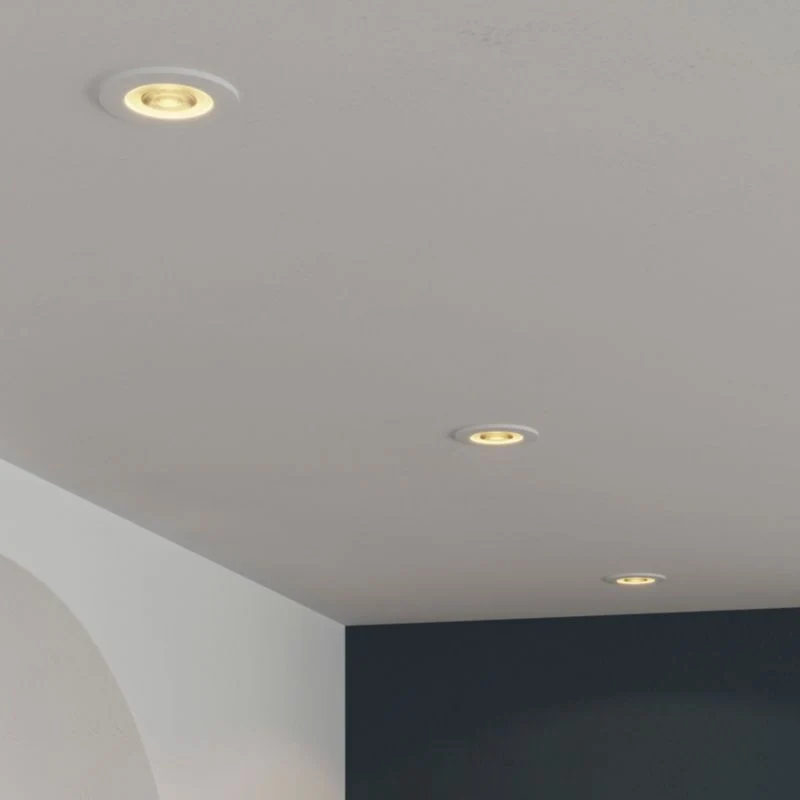 GoodHome Ostwald LED-indbygningsspot 250 lm 2700 K snow 3 stk.