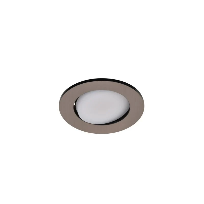 GoodHome Quimby LED-indbygningsspot 350 lm 4000 K sølv med dæmper
