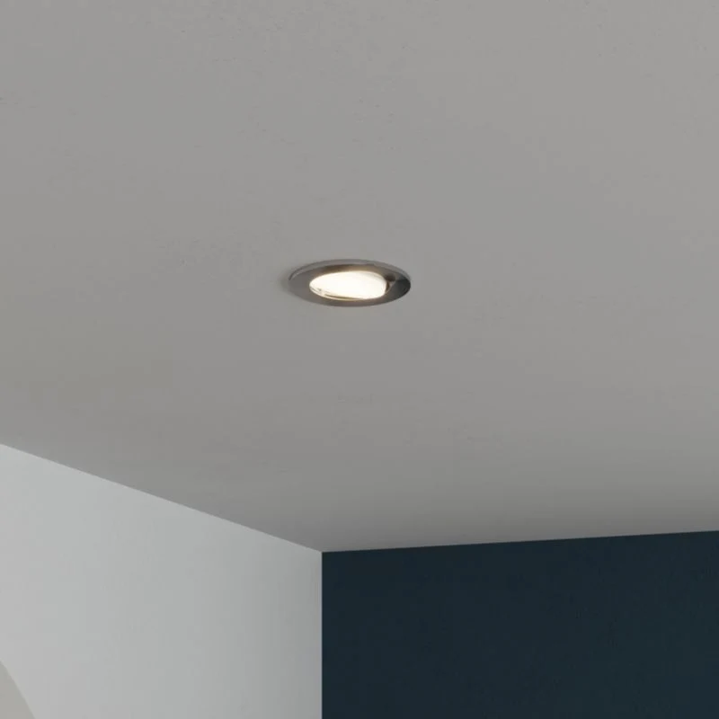 GoodHome Quimby LED-indbygningsspot 350 lm 4000 K sølv med dæmper