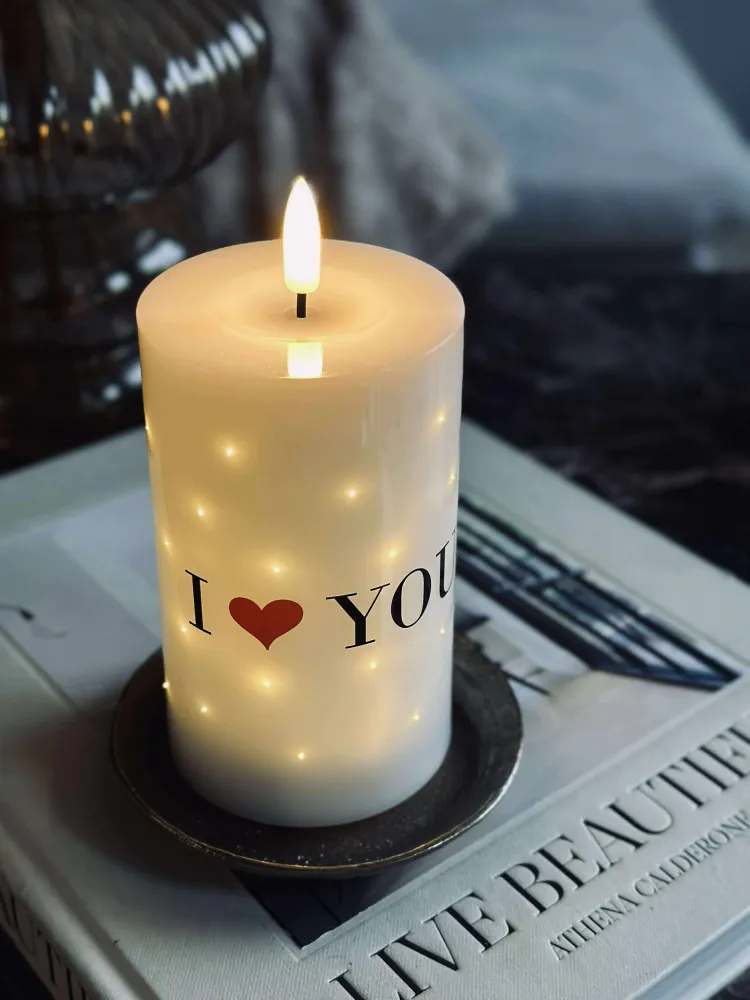 High Lumen Daylight LED Bloklys TWINKLE - Love