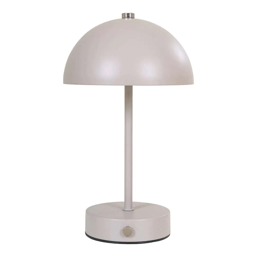 Holt LED Bordlampe - Sand/Stål Outdoor Security