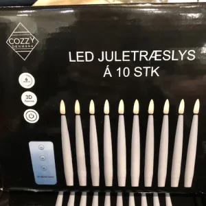 Juletræs vivid LED 10 stk.