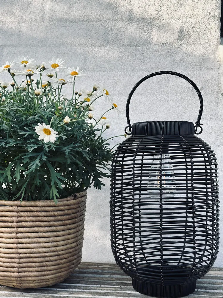 Lanterne Solar Molly Black
