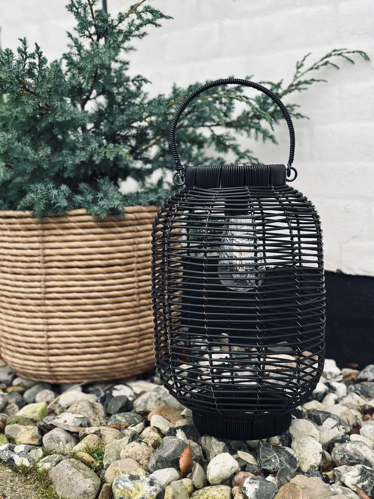 Lanterne Solar Molly Black