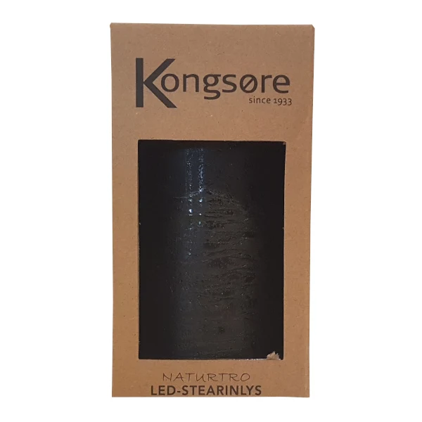 LED BLOKLYS Ø7,5x15CM Hvid